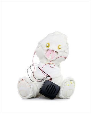 Illustration for article titled Teddy bears turned inside-out are the stuff of nightmares
